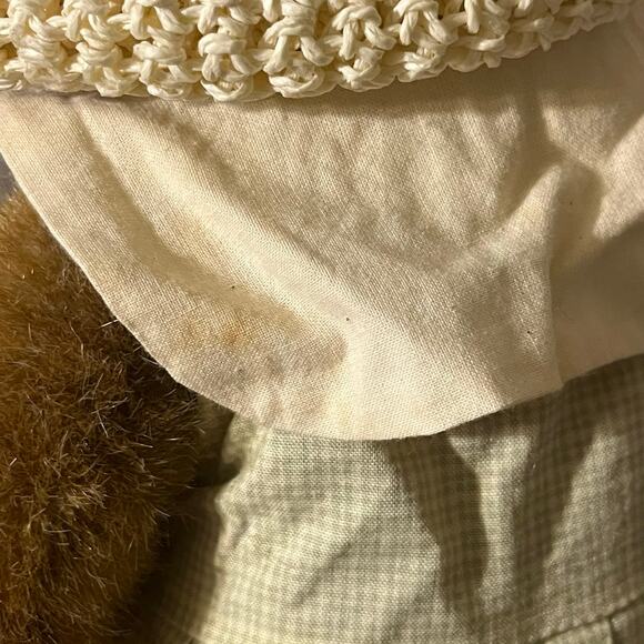 Boyds Bears 16" TJ's Best Dressed Jocelyn Bloomengrows Jointed #912012 Hat Dress - Picture 12 of 12